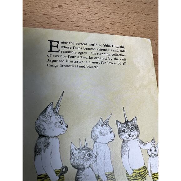 CATS & OTHER CREATURES By Yuko Higuchi Hardcover Book Artwork Color Sketches - Picture 6 of 16